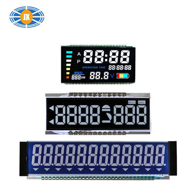 High Backlight Brightness Segment LCD Display Mutiple Segmented Screen With Negative Mode