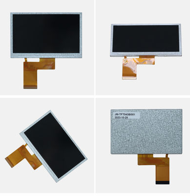 4.3 Inch IPS LCD Display Touch Screen TFT Color LCD Panel With 480×272 Pixels OEM
