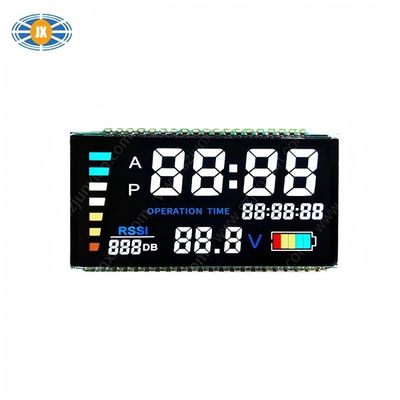 High Backlight Brightness Segment LCD Display Mutiple Segmented Screen With Negative Mode