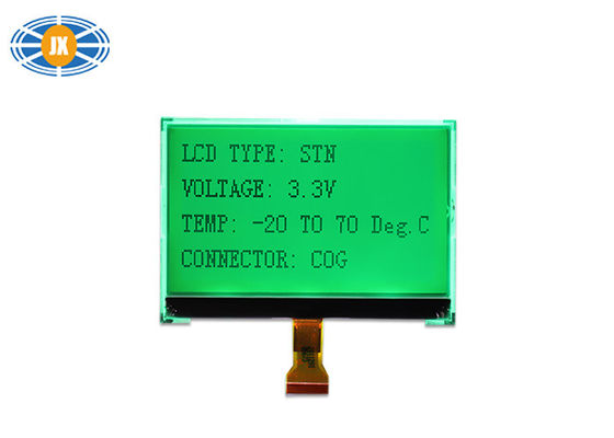 3 Inch COG Monochrome LCD Monitor , COG Dot Matrix Display With ST7567 Driver