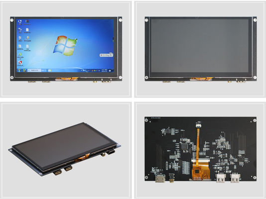 5V 300cd/M2 HDMI TFT LCD Display 7 Inch 1024x600 Capacitive Touch Screen
