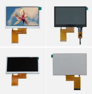 TFT LCD Color Monitor 4.3 Inch TFT Color LCD Display With Full Viewing Angles