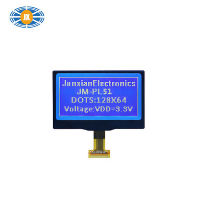128 X 64 Graphic LCD Display 3.2 Inch Monochrome LCD Screen With ST7567S Driver
