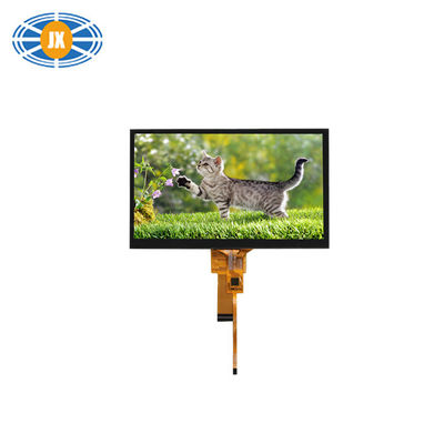 7 Inch TFT LCD Touch Screen Display Module Full Viewing Angles / Adjustable Brightness