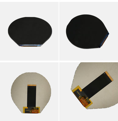 3.4 Inch Circular LCD Display High Brightness RGB TFT LCD Monitor IPS For Wide Viewing