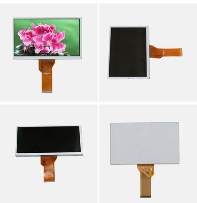 7 Inch TFT LCD Display 450cd/M2 Industrial Custom TFT Display Viewing Angle