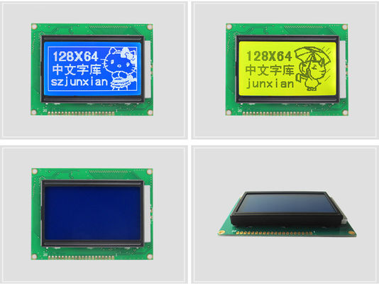 3.8 Inch Dual Backlight Monochrome LCD Module 3.3V 5V Graphic LCD Screen