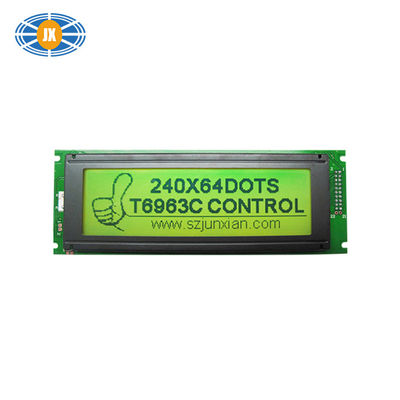 240×64 Dots Monochrome Graphic LCD Display 200cd/m2 Durable Construction Lcd Screen