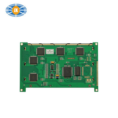 Industrial 240x128 Graphic LCD Module Blue Monochrome LCD Panel With STN FTTN Display
