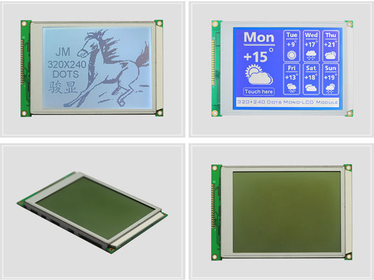 5.7 inch 320×240 Monochrome LCD Module With STN Transmissive / Negative LCD Type