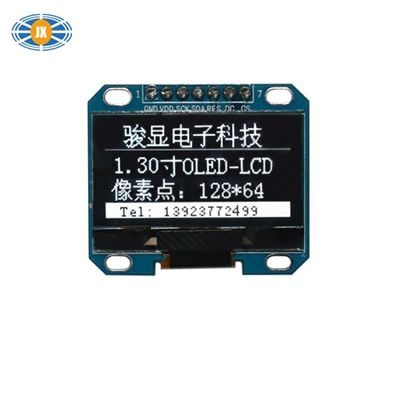 1.3 Inch OLED Display Module 128x64 160° Viewing Angle Lcd Monitor With SH1106G Driver
