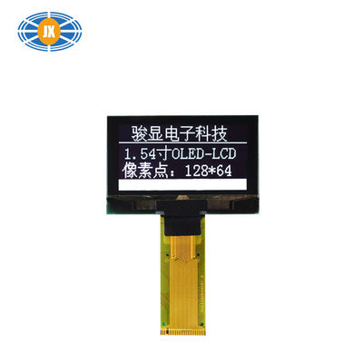 Compact 1.54 Inch OLED Display Module Power Efficiency LCD Monitor With 128×64 Dot