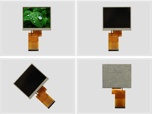 350cd/m2 IPS LCD Display 3.5 Inch Wide 80° Viewing Angle With RGB 24 Bit Interface