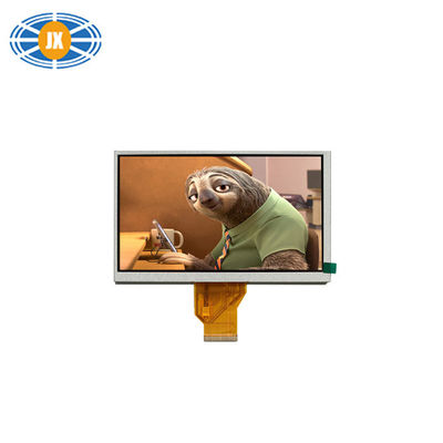 7 Inch TFT LCD Screen 500cd/m2 High Luminance Color TFT Touch Screen