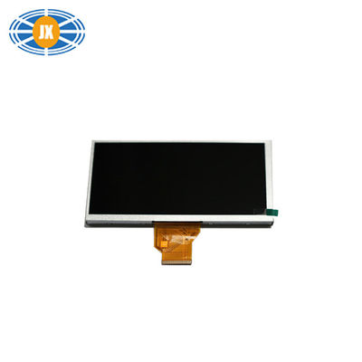 7 Inch TFT LCD Screen 500cd/m2 High Luminance Color TFT Touch Screen
