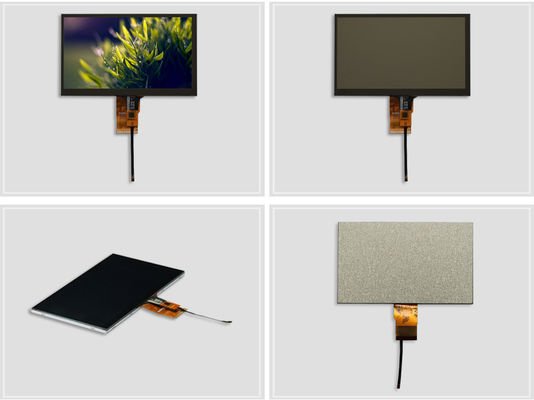 300cd/m2 High Brightness LCD Display 7 Inch 1024x600 For Automotive