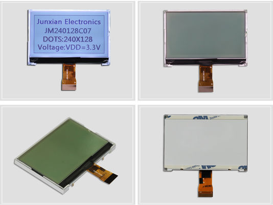 2.9 Inch COG Monochrome LCD Display 240x128 FSTN Dual Interface COG Dot Matrix Display
