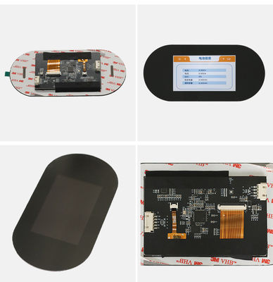 250cd/m2 Smart LCD Module IPS TFT 4.3 Inch Capacitive Touch Screen 800x480