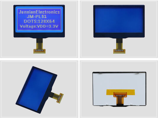 Harga yang bagus 128 X 64 Graphic LCD Display 3,2 Inch Monochrome LCD Screen Dengan Driver ST7567S on line